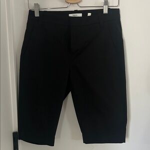 Vince Black Tailored Bermuda Shorts